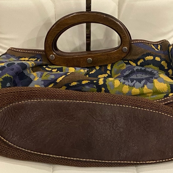 Vintage Fossil Floral Bag - Picture 7 of 8